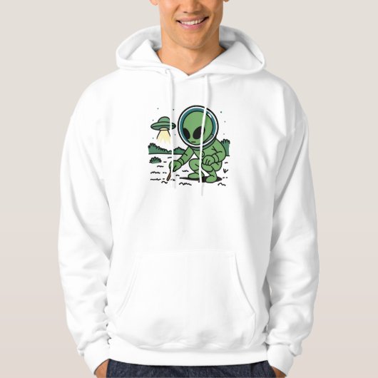 Alien Melancholy Hoodie (Voorkant)