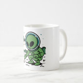 Alien Melancholy Koffiemok (Voorkant rechts)