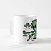 Alien Melancholy Koffiemok (Voorkant links)