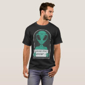 Alien | Mensen bestaan niet T-shirt (Voorkant volledig)