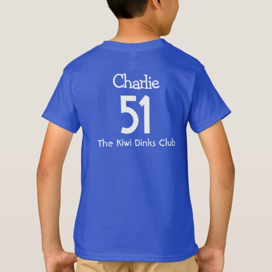 Alien Mode pickleball t-shirt (Achterkant)