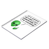 Alien Moederdag Notitieboek (Linkerzijde)