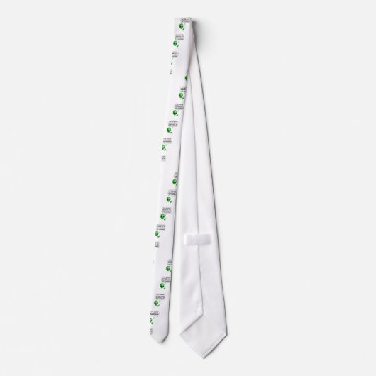 Alien Moederdag Stropdas (Achterkant)