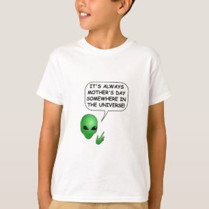 Alien Moederdag T-shirt