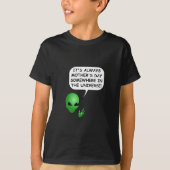 Alien Moederdag T-shirt (Voorkant)