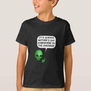 Alien Moederdag T-shirt