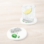 Alien Moederdag Zandsteen Onderzetter (Zijkant)