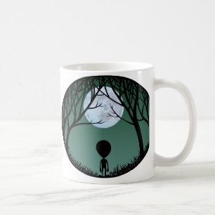 Alien Mok Grijze buitenaardse bekers en Alien Glas