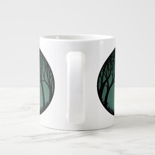 Alien Mok Grijze buitenaardse Mokken (Achterkant)