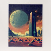 Alien Monolith Legpuzzel (Verticaal)