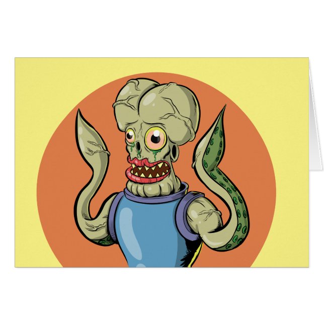 Alien Monster (Voorkant Horizontaal)