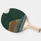 "Alien Moon #3" Ping Pong Paddle Tafeltennisbatje (Zijkant)