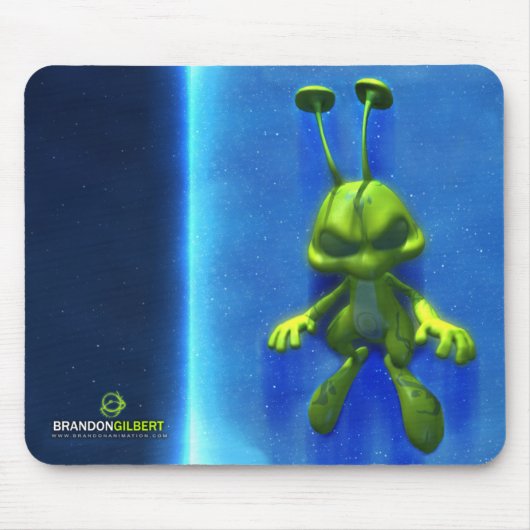 Alien Mousepad Muismat (Voorkant)