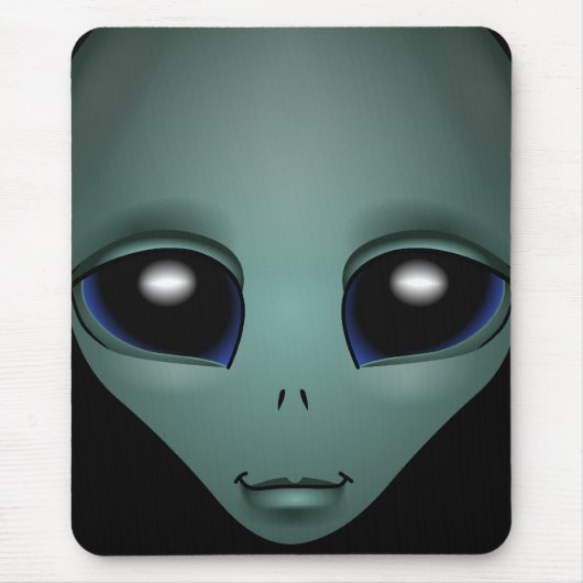 Alien Muismat Cute Alien Muismatten aanpassen (Voorkant)