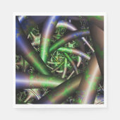 Alien | Multicolor Fractal Art Servet (Voorkant)