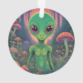 Alien Mushroom Ornament (achterkant)