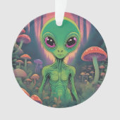 Alien Mushroom Ornament (voorkant)