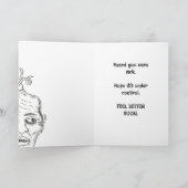 Alien Mutant Virus krijgt een goede Kaart (Binnen)