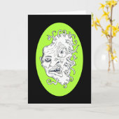 Alien Mutant Virus krijgt een goede Kaart (Gele Bloem)