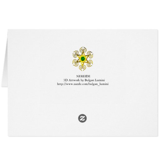 ALIEN NEREIDE/NYMPH WATER,PINK SEASHELL Sci-Fi (Achterkant Horizontaal)