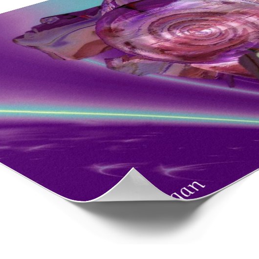 ALIEN NEREIDE/NYMPH WATER,PINK SEASHELL Sci-Fi Poster (Hoek)