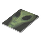Alien Notitieblok (Linkerzijde)