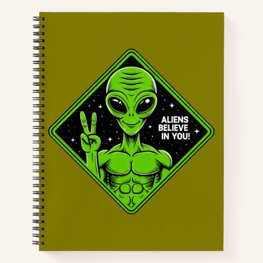 Alien. Notitieboek (Voorkant)