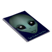 Alien Notitieboek - persoonlijk aangepast Cute ET  (Rechterzijde)