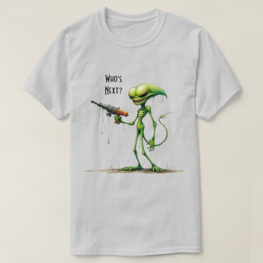 Alien: Nova wil T-shirt spelen (Design voorkant)