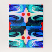 Alien oceaan event kunst legpuzzel (Verticaal)
