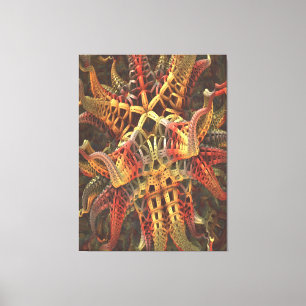 Alien Octopus Canvas Print