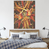 Alien Octopus Canvasprint Canvas Afdruk (Insitu (Slaapkamer))