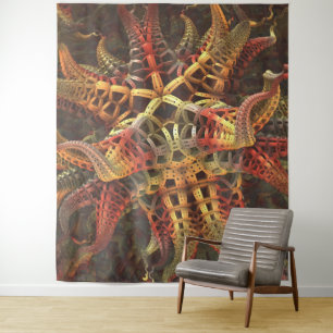 Alien Octopus Tapestry Wandkleed