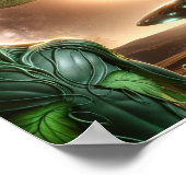 Alien Odyssey: Verbaasde Verduistering Poster (Hoek)