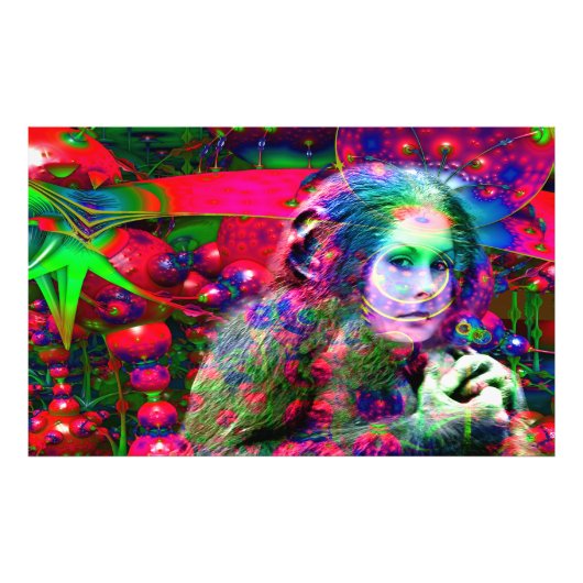 Alien Oerwoud Foto Afdruk (Voorkant)