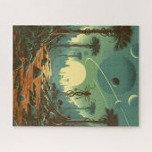 Alien Oerwoud Legpuzzel (Horizontaal)