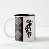 Alien of Human Kokopelli Two-Tone Coffee Mok (Links)