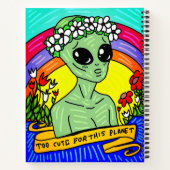 ALIEN om te schatten voor dit notitieboek (Achterkant)