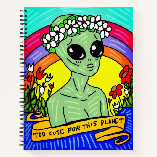 ALIEN om te schatten voor dit notitieboek (Voorkant)