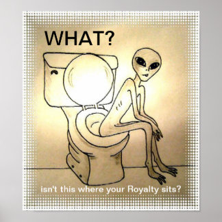 Alien op de troon poster