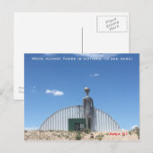 Alien op gebied 51 briefkaart (Voorkant / Achterkant)