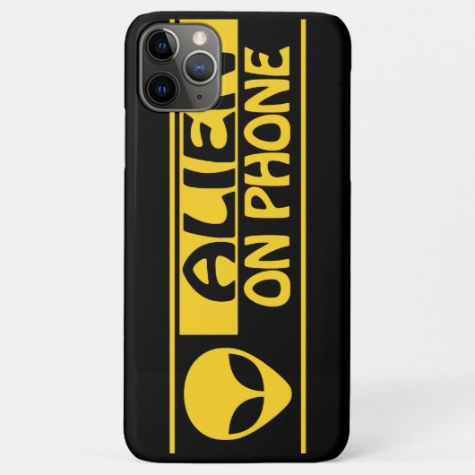 ALIEN OP PHONE Blackberry Bold Case-Mate iPhone Case (Achterkant)