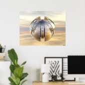 Alien Orb Poster (Thuiskantoor)