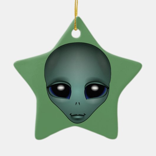 Alien Ornament Cute Alien Decorations Gifts (Voorkant)