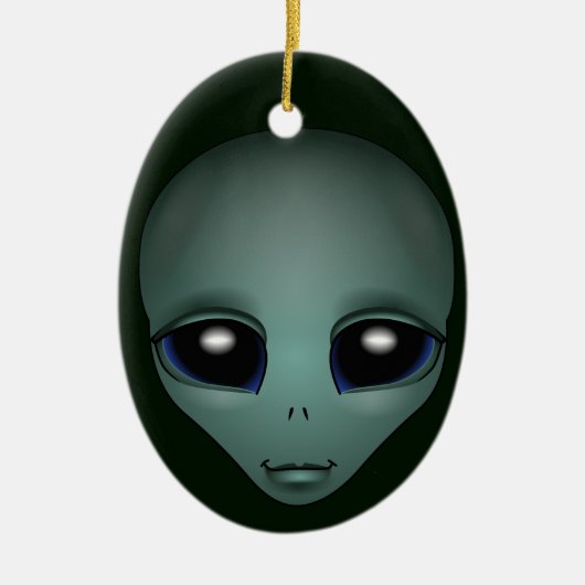Alien Ornament Cute Alien Decorations Gifts (Voorkant)