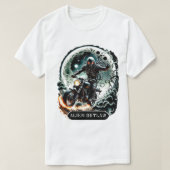 Alien Outlaw Motorcycle T-shirt (Design voorkant)