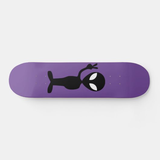 Alien PAARS Skateboard-dek Persoonlijk Skateboard (Horizontaal)
