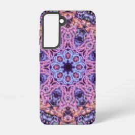 Alien Paarse Psychedelische Kaleidoscopische Manda Samsung Galaxy Hoesje