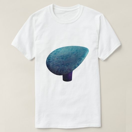 Alien Paddenstoel Helder T-shirt (Design voorkant)