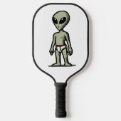 Alien Pants Pickleball Paddle (Voorkant)